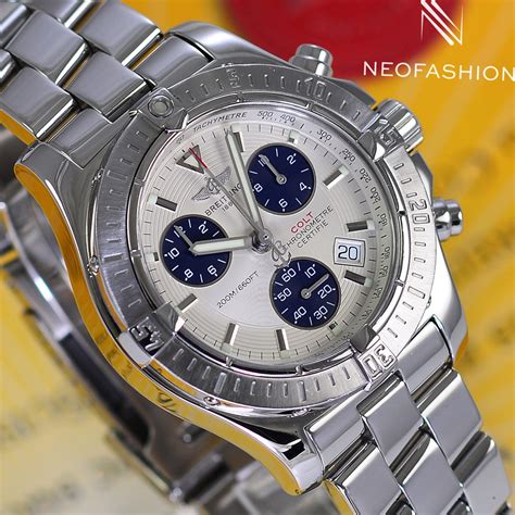 white breitling colt chrono|breitling colt price list.